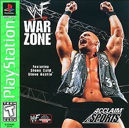 WWF War Zone (Sony PlayStation 1, 1998) Black Label