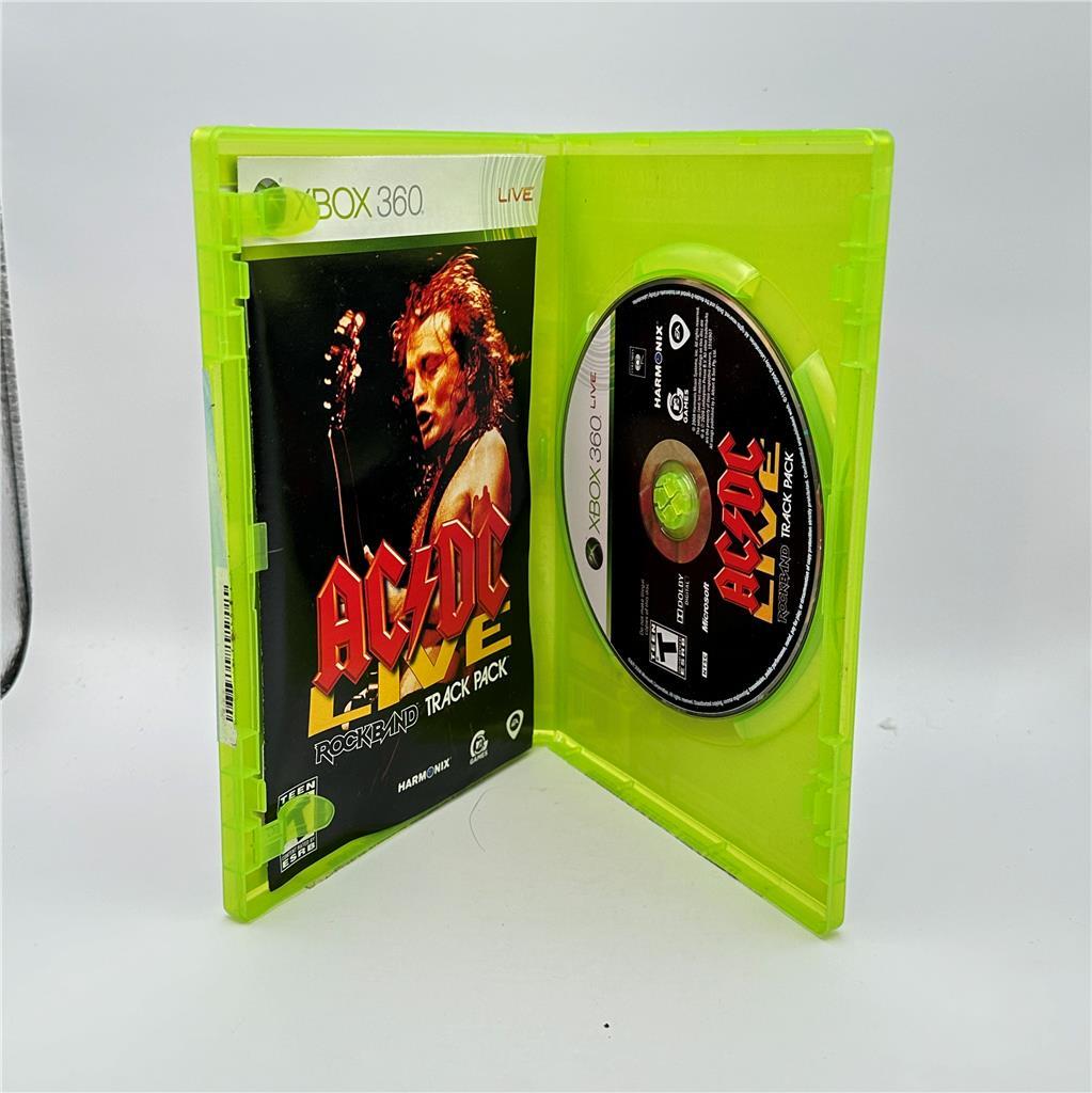 AC/DC Live: Rock Band Track Pack (Microsoft Xbox 360, 2008)