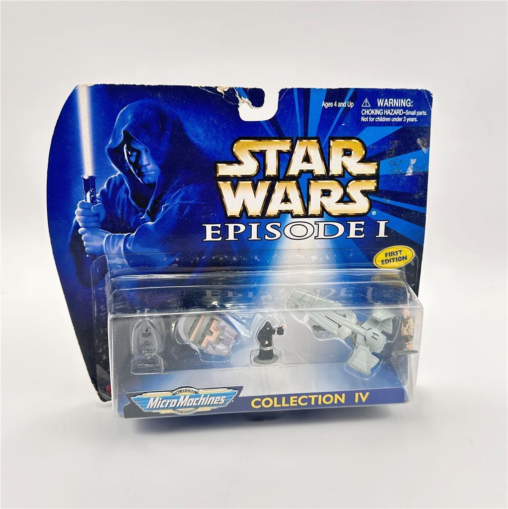 STAR WARS MICRO MACHINES EPISODE 1 COLLECTION IV DARTH SIDIOUS 1998 NEW SEALED