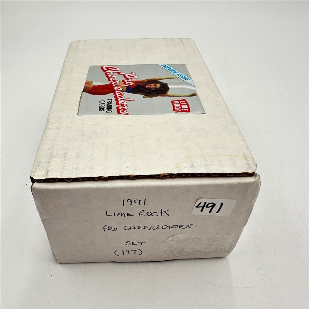  Vtg 1991 Lime Rock Pro Cheerleaders Cards Set 197