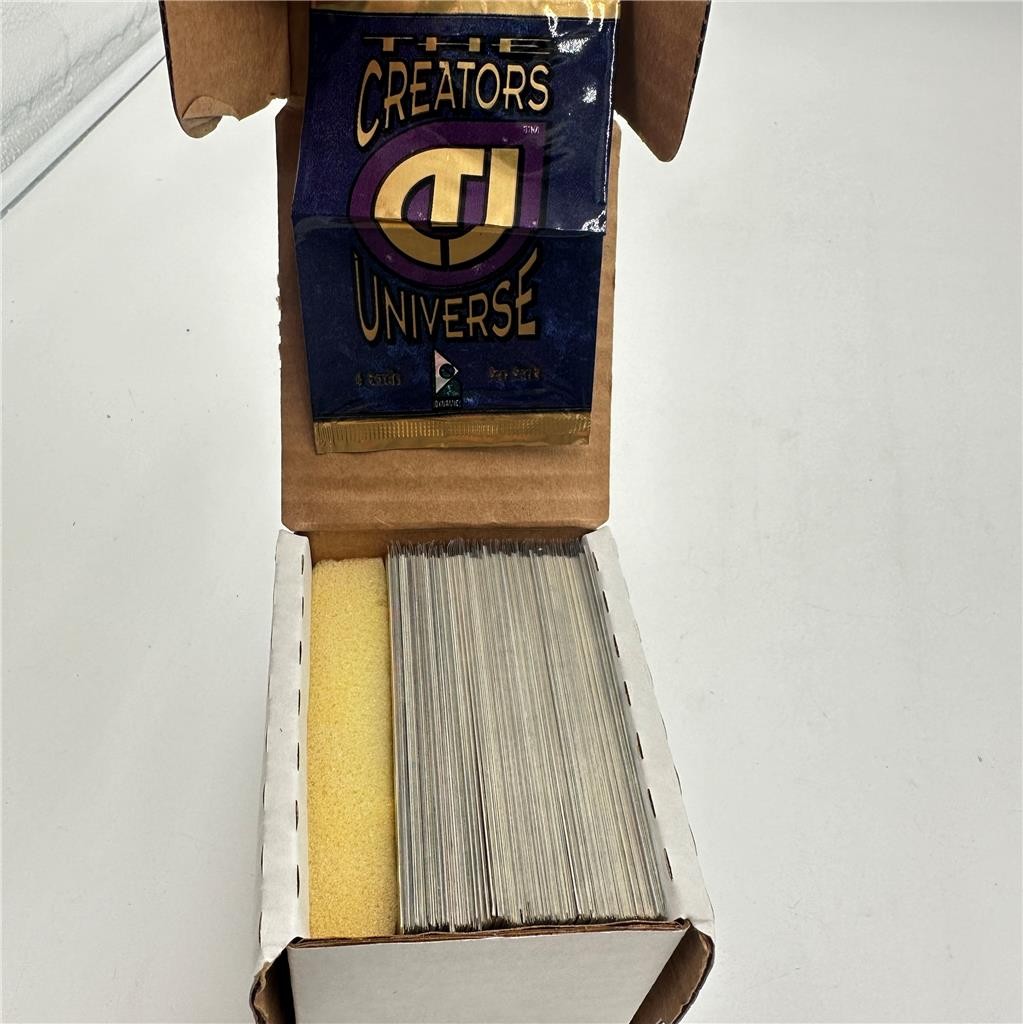 Vtg 1993 The Creators Universe Cards Set 1-100