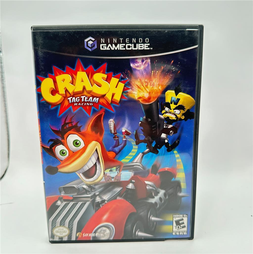 Crash: Tag Team Racing (Nintendo GameCube, 2005) CIB Compleate