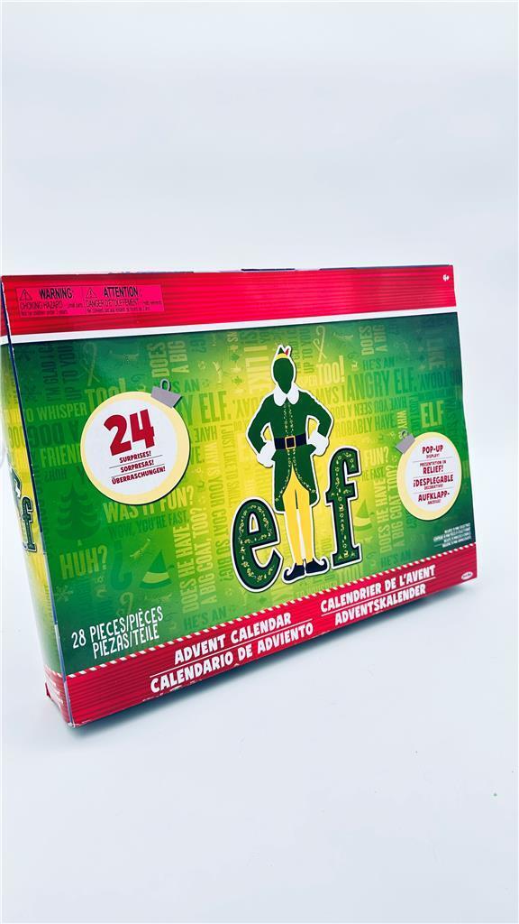 Jakks Elf Advent Calendar with Surprise Figures - NEW SEALED