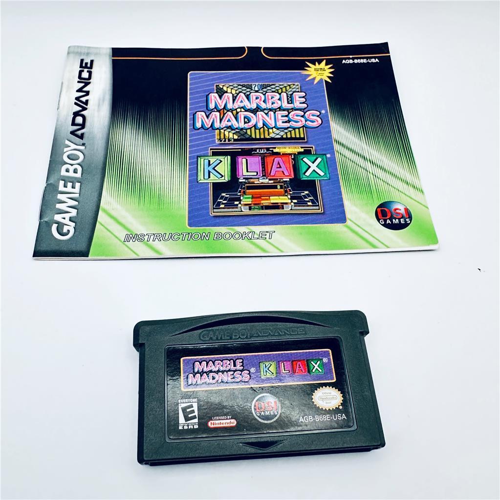 Marble Madness/Klax (Nintendo Game Boy Advance, 2005)