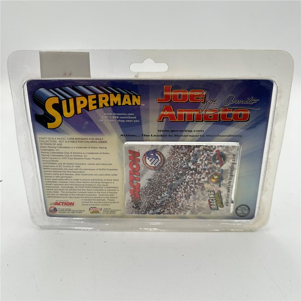 Action Racing Joe Amato Tenneco/Superman Top Fuel Dragster 1 of 12,024 New