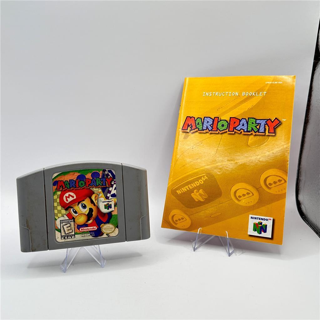Mario Party - Nintendo 64 (N64) Game and Manual