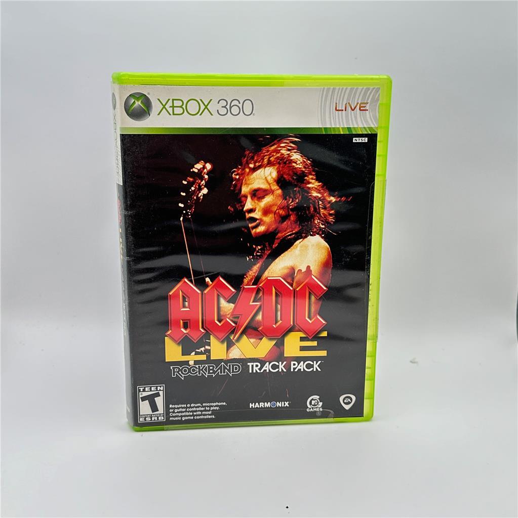 AC/DC Live: Rock Band Track Pack (Microsoft Xbox 360, 2008)