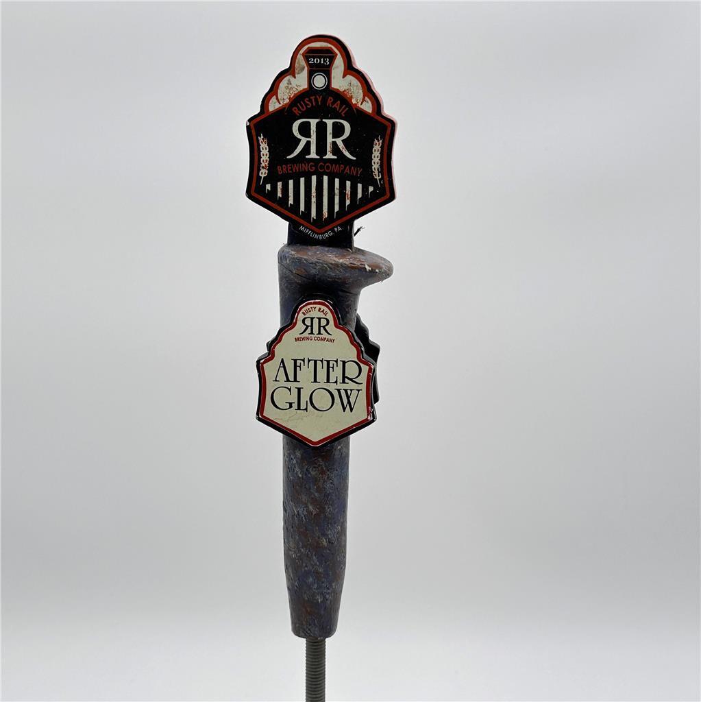  Rusty Rail Brewing After Glow Beer Tap Handle