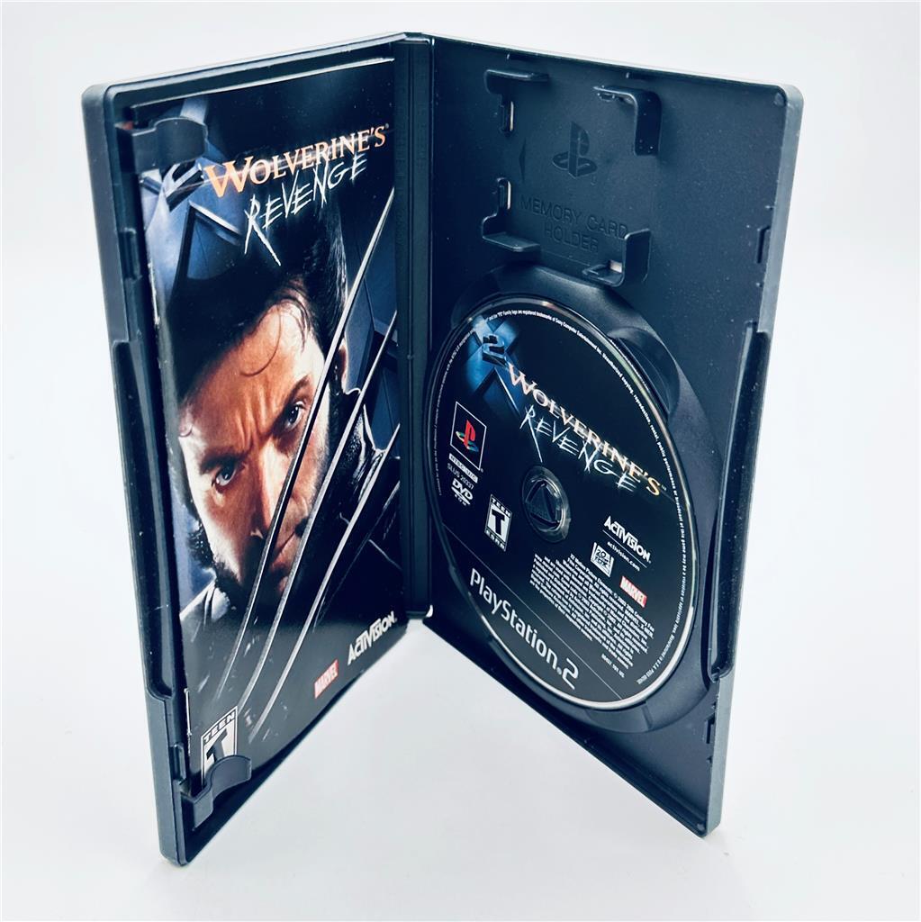 X2 Wolverine's Revenge PlayStation 2 PS2 Game Complete With Manual and movie tic