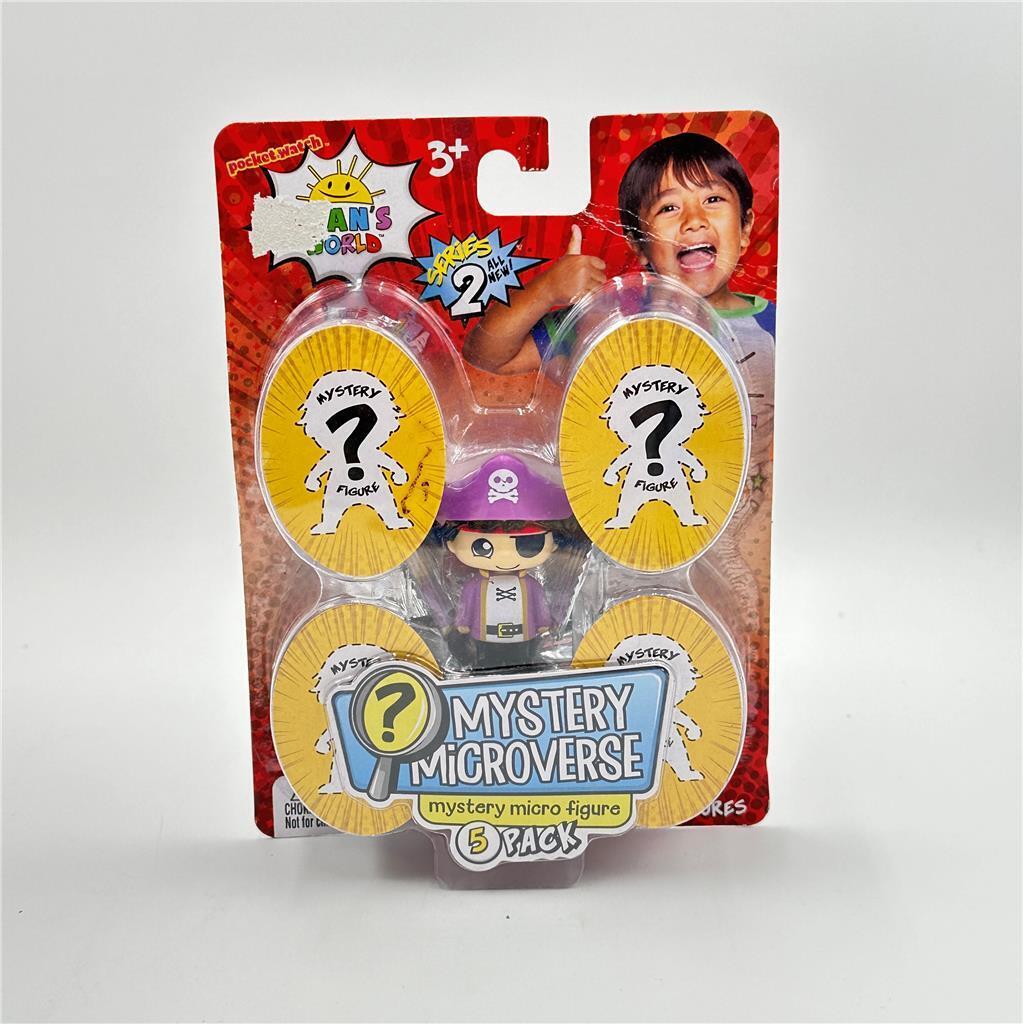 Ryan's World Mystery Microverse 4 Blind Surprise -5 Pack