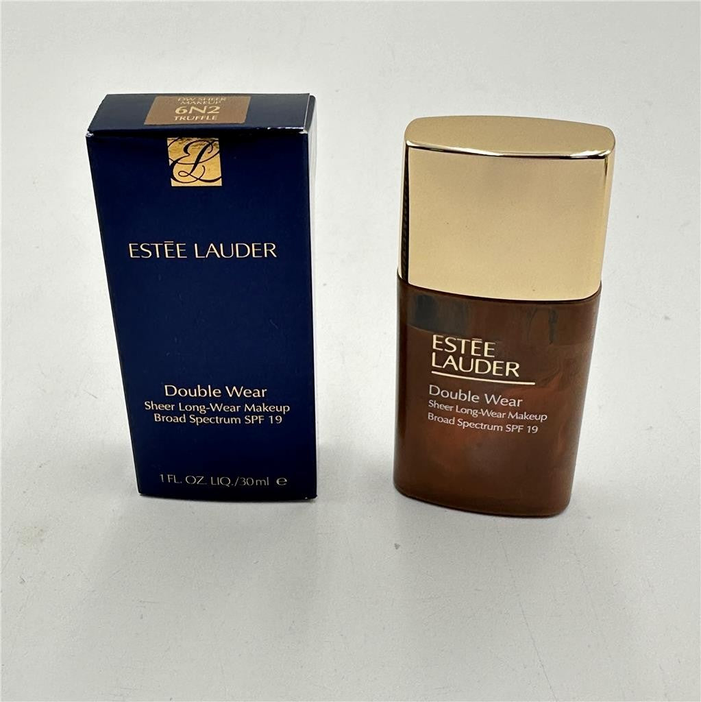 New Estee Lauder Double Wear Stay-in-Place Makeup Shade: 6N2 TRUFFLE 1 FL OZ
