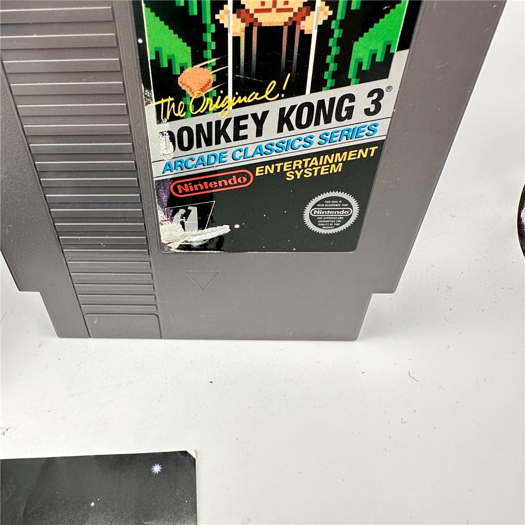 Donkey Kong 3 (1986) [5 Screw] with manual