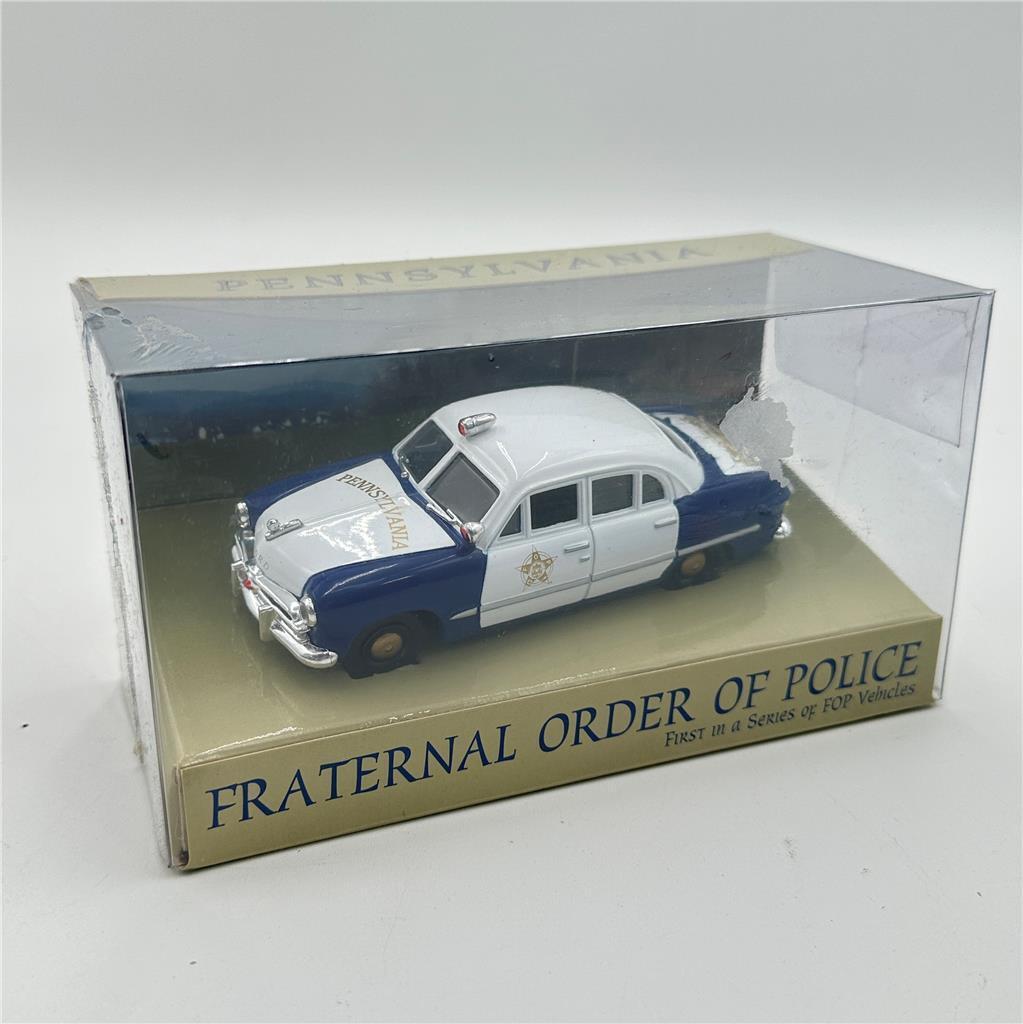 White Rose Collectibles Pennsylvania Fraternal Order Of Police Die-Cast First in