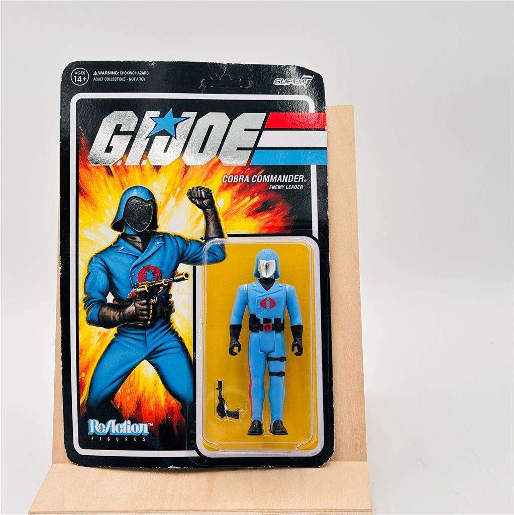 Super7 G.I. Joe Reaction Wave Cobra Commander 3.5 in Action Figure