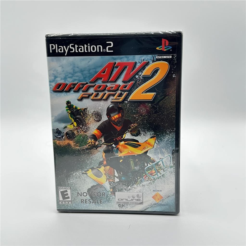 ATV Off Road Fury 2 Playstation 2 2002 New Sealed PS2 Black Label Free Shipping