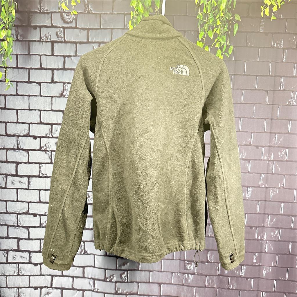 Women's North Face Black Zip UP Fleece Small