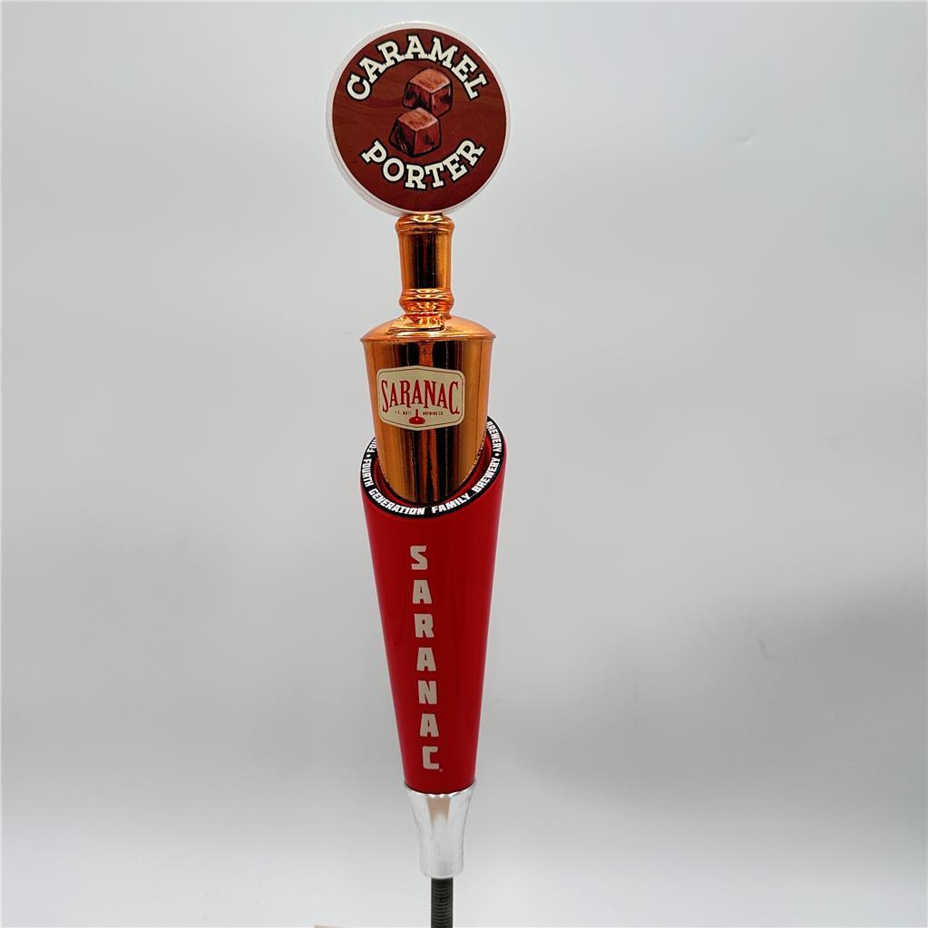 Saranac Carmel Porter Beer Tap Handle