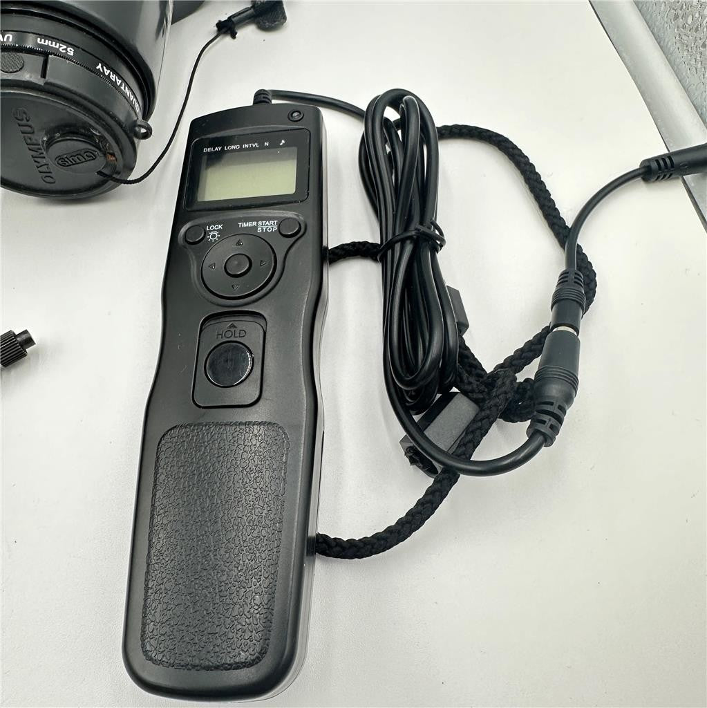 Vtg Lot of Olympus Camera and Accessories Untested 