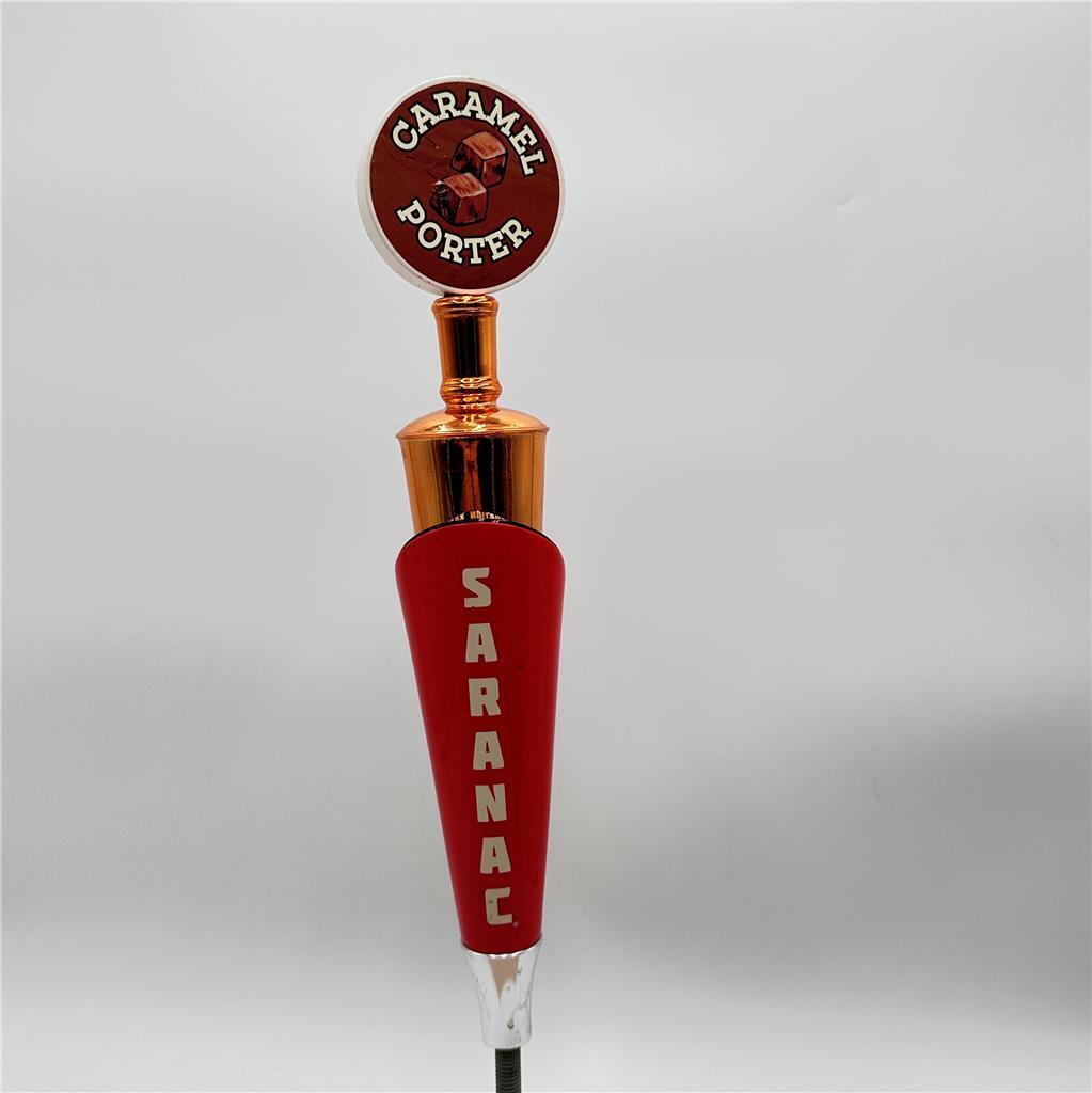 Saranac Carmel Porter Beer Tap Handle