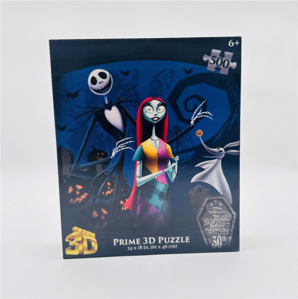  3D Puzzle Sally & Jack Disney The Nightmare Before Christmas 500 Pcs