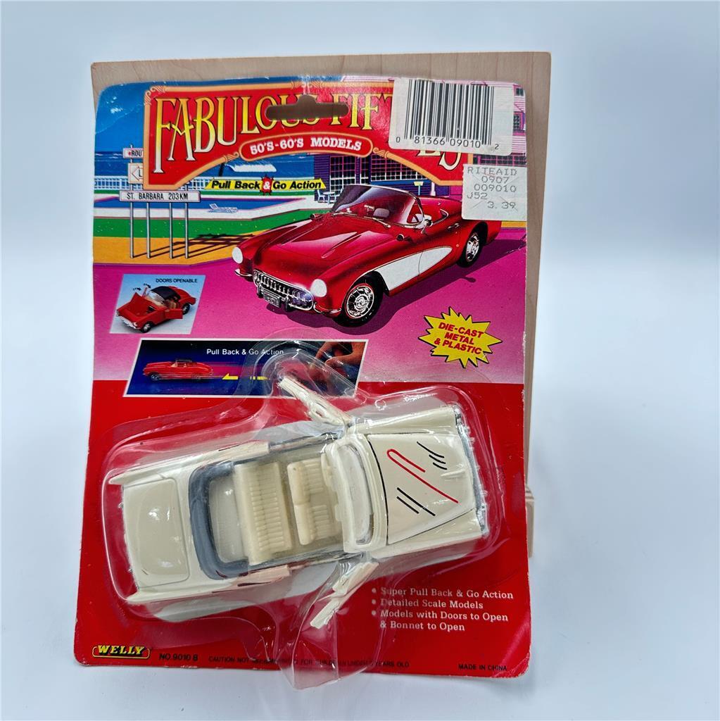 FABULOUS FIFTIES DIE CAST METAL & PLASTIC - PULL BACK & GO ACTION #9010 B