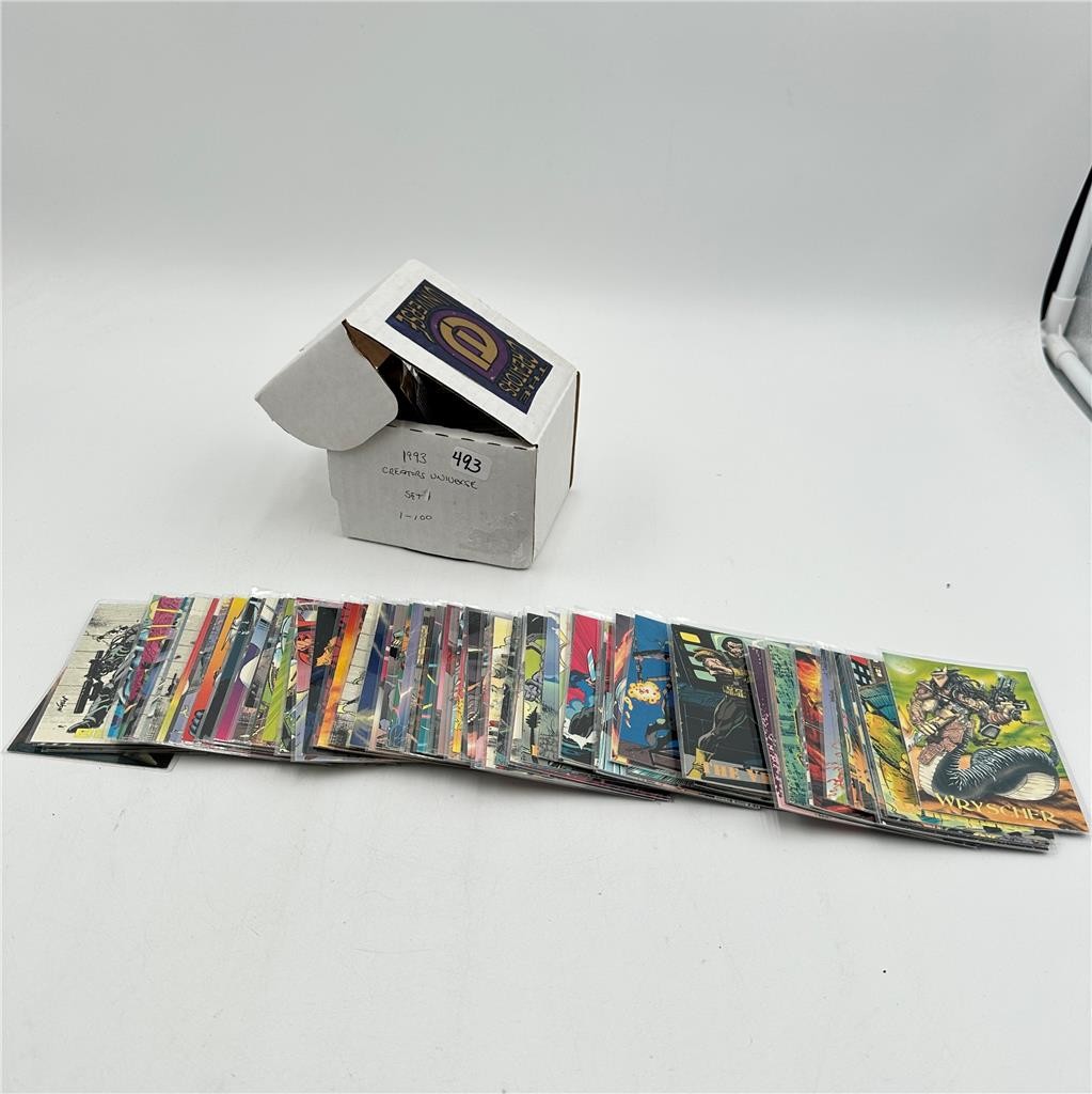 Vtg 1993 The Creators Universe Cards Set 1-100
