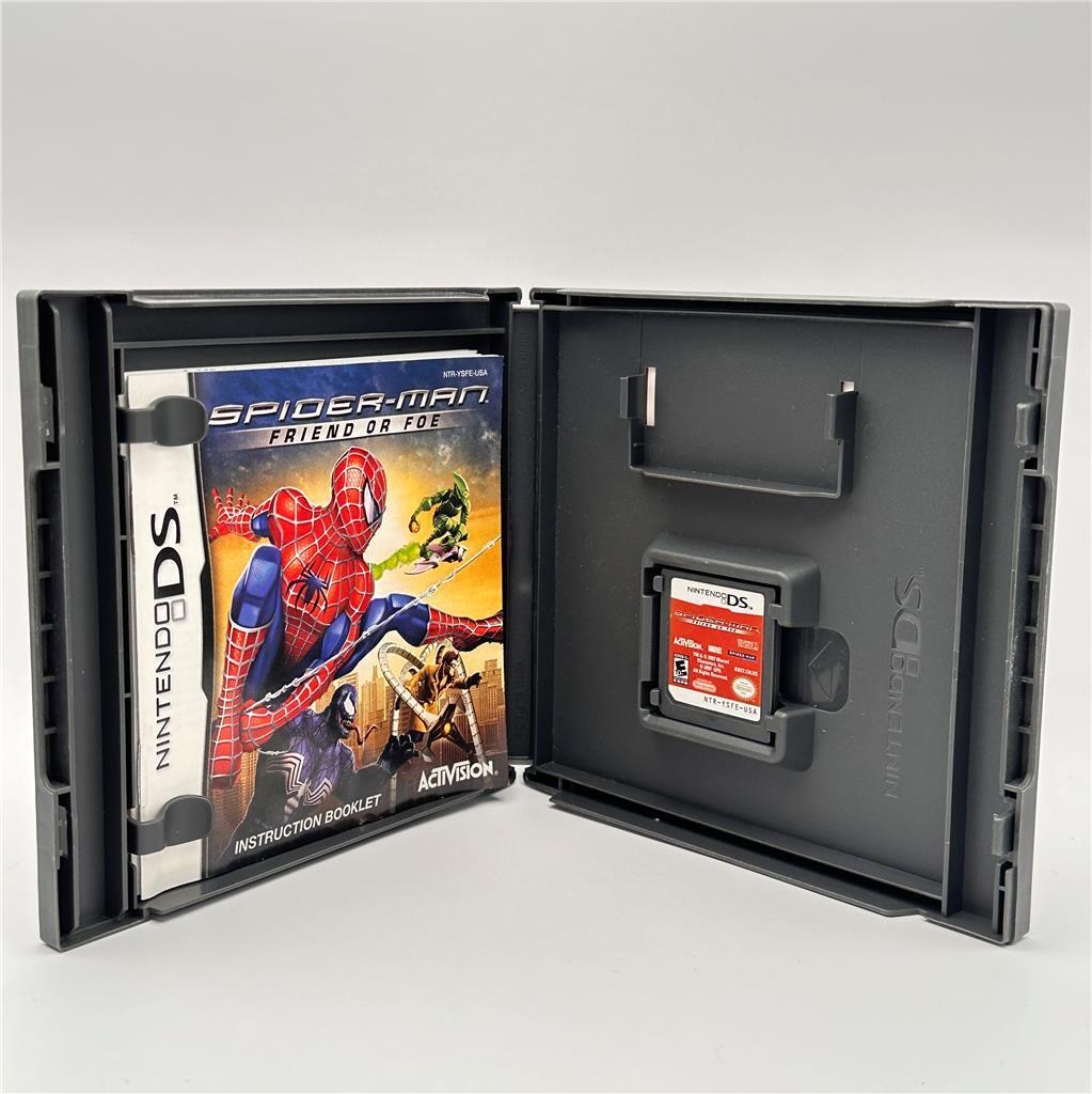 Spider-Man: Friend or Foe (Nintendo DS, 2007) Spiderman Complete