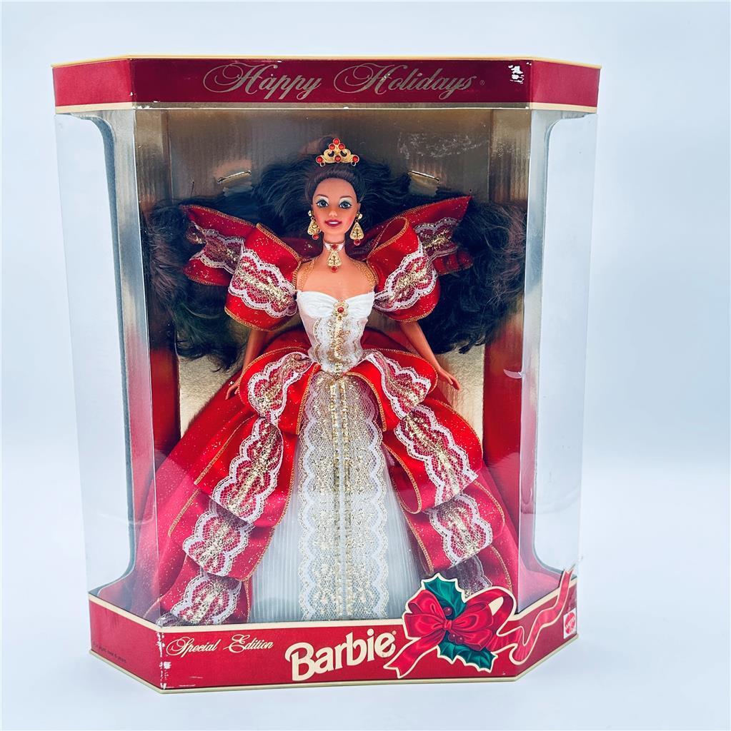 Mattel Barbie Special Edition Happy Holiday Red
