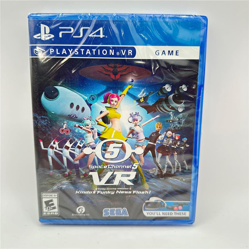Space Channel 5 VR  SEALED  PS4 VR Limted Run NEW