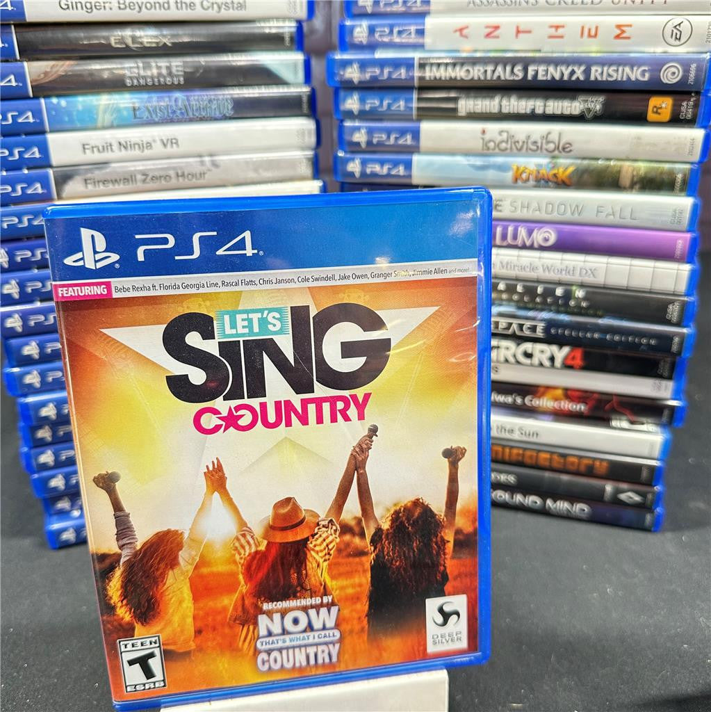 Let's Sing Country - Sony PlayStation 4