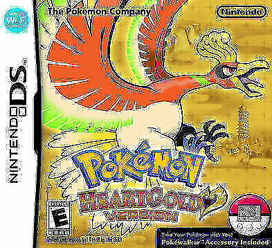  Pokemon HeartGold Version [Not For Resale] Nintendo DS 